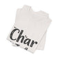Char in a Jar™ Unisex Holiday T-Shirt | Biochar Midnight Black Text
