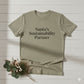 Santa’s Sustainability Partner™ Unisex Holiday T-Shirt | Biochar Midnight Black Text
