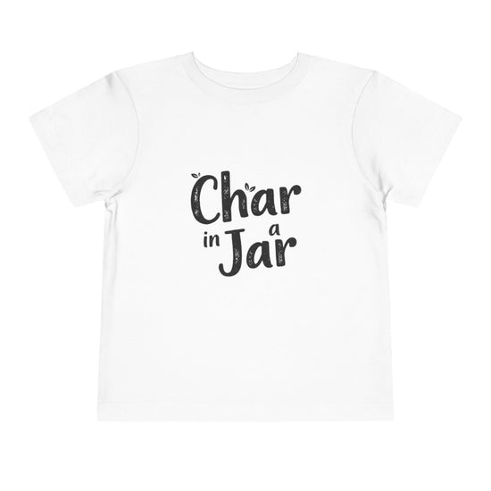 Char in a Jar™ Toddler Holiday T-Shirt | Biochar Midnight Black Text
