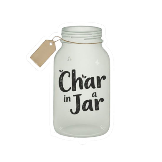 Char in a Jar™ - Jar Sticker