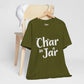 Char in a Jar™ Unisex Holiday T-Shirt | Winter Wonderland White Text