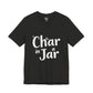 Char in a Jar™ Unisex Holiday T-Shirt | Winter Wonderland White Text